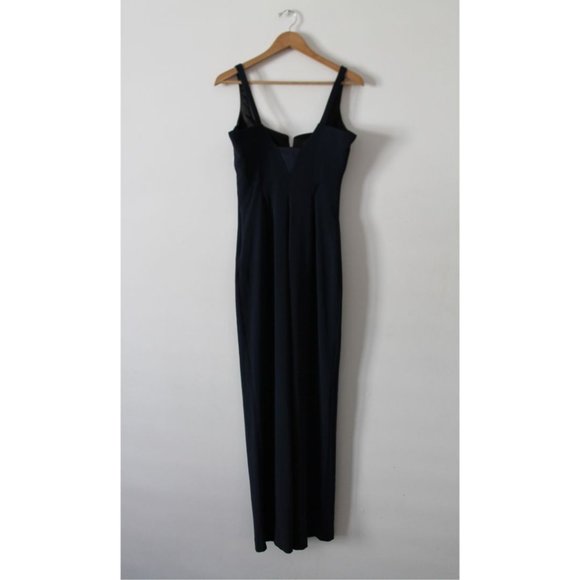 Galvan London Signature Corset Jumpsuit Midnight Size US 4 - Picture 3 of 5